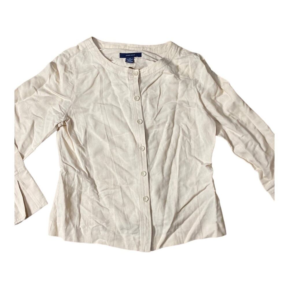 Jones Wear lightweight Linen Jacket Size 10